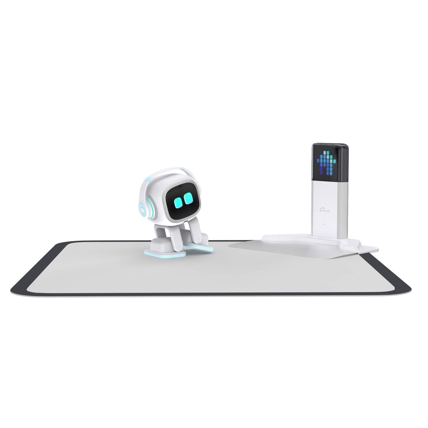 EMO Go Home Robot, AI Desktop Pet with Charging Dock, Living.AI